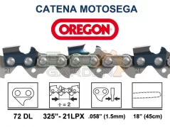 CATENA MOTOSEGA OREGON 72 MAGLIE 325" - 1,5mm 21LPX-072E