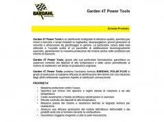 OLIO MOTORE 4T BARDAHL GARDEN POWER TOOLS 15W-40 0.5LT